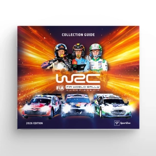 FIA WRC sběratelské kartičky SportZoo 2026 - Brožura