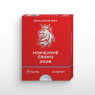 Sběratelské hokejové karty SportZoo Hokejové Česko 2026 Exclusive box