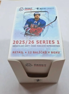 Box hokejových karet Real Cards 2026 I.série Reatail