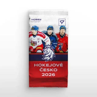 Sběratelské hokejové karty SportZoo Hokejové Česko 2026 balíček hobby