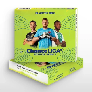 Sběratelské fotbalové karty SportZoo Chance Liga 2025/26 II. série – Blaster box