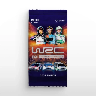 FIA WRC sběratelské kartičky SportZoo 2026 - Retail balíček