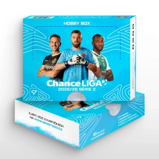 Sběratelské fotbalové karty SportZoo Chance Liga 2025/26 II. série – Hobby box