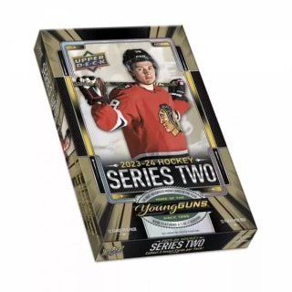 Box sběratelských hokejových karet NHL Upper Deck 2023-24