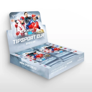 Sběratelské hokejové karty SportZoo Tipsport ELH 2025/26 III. série – Hobby box Play Off